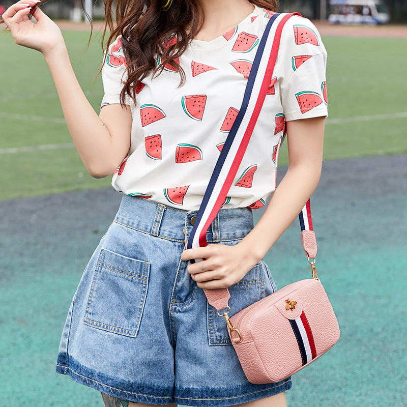 Bee Charm Mini Crossbody Bag