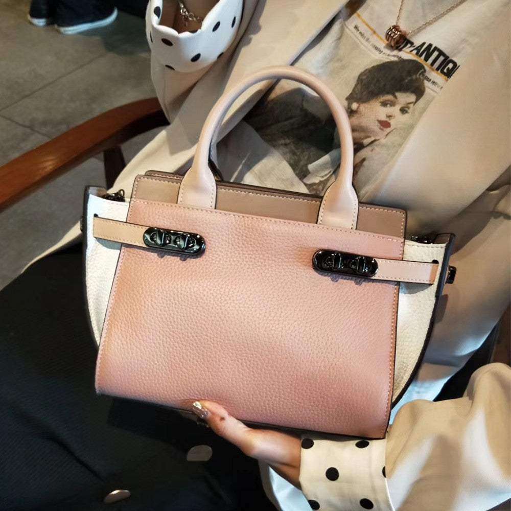 Trendy Leather Women's Handbag