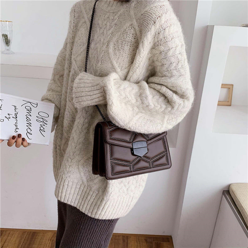 Hong Kong Retro Mini Square Bag