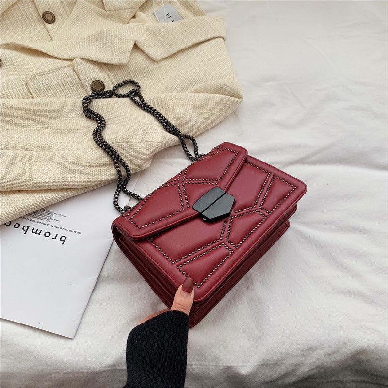 Hong Kong Retro Mini Square Bag