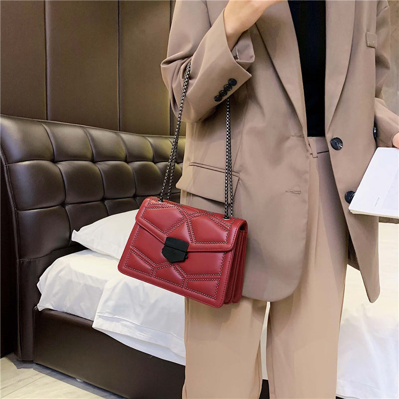 Hong Kong Retro Mini Square Bag
