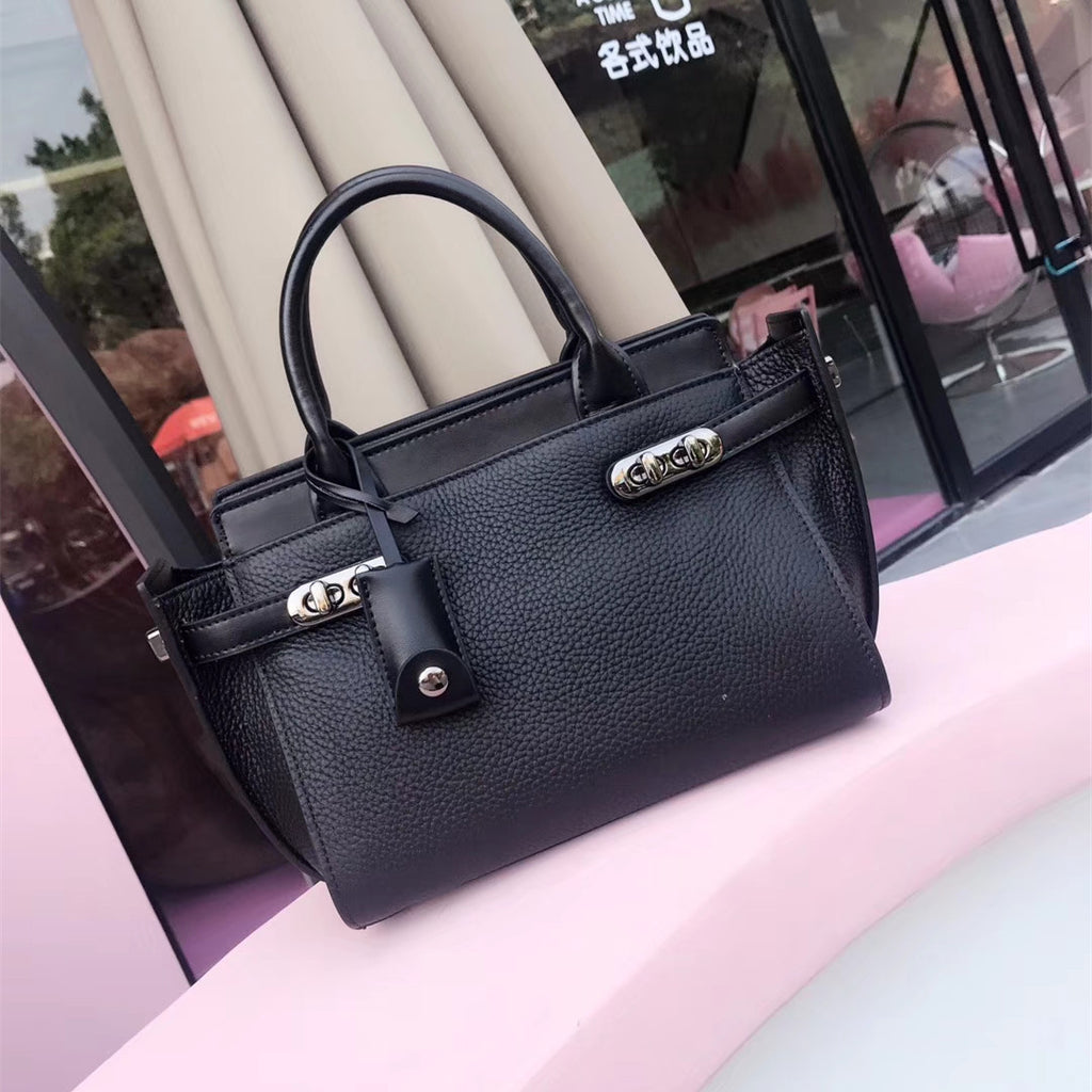 Trendy Leather Women's Handbag