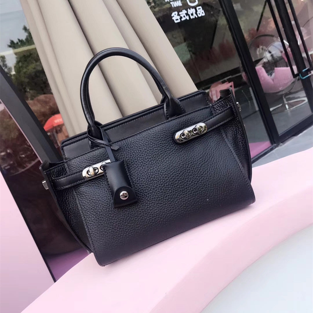 Trendy Leather Women's Handbag