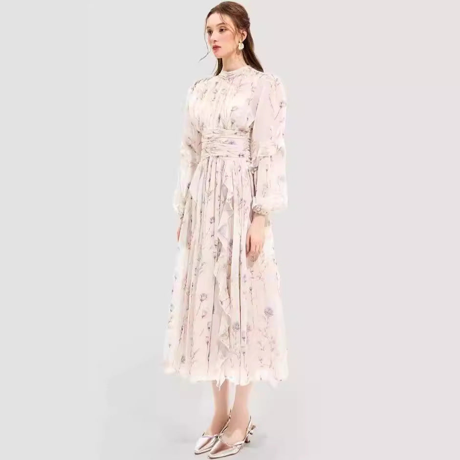 Organza Strapless Fairy Evening Dress