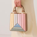 Rainbow Stitch Niche Design Handbag