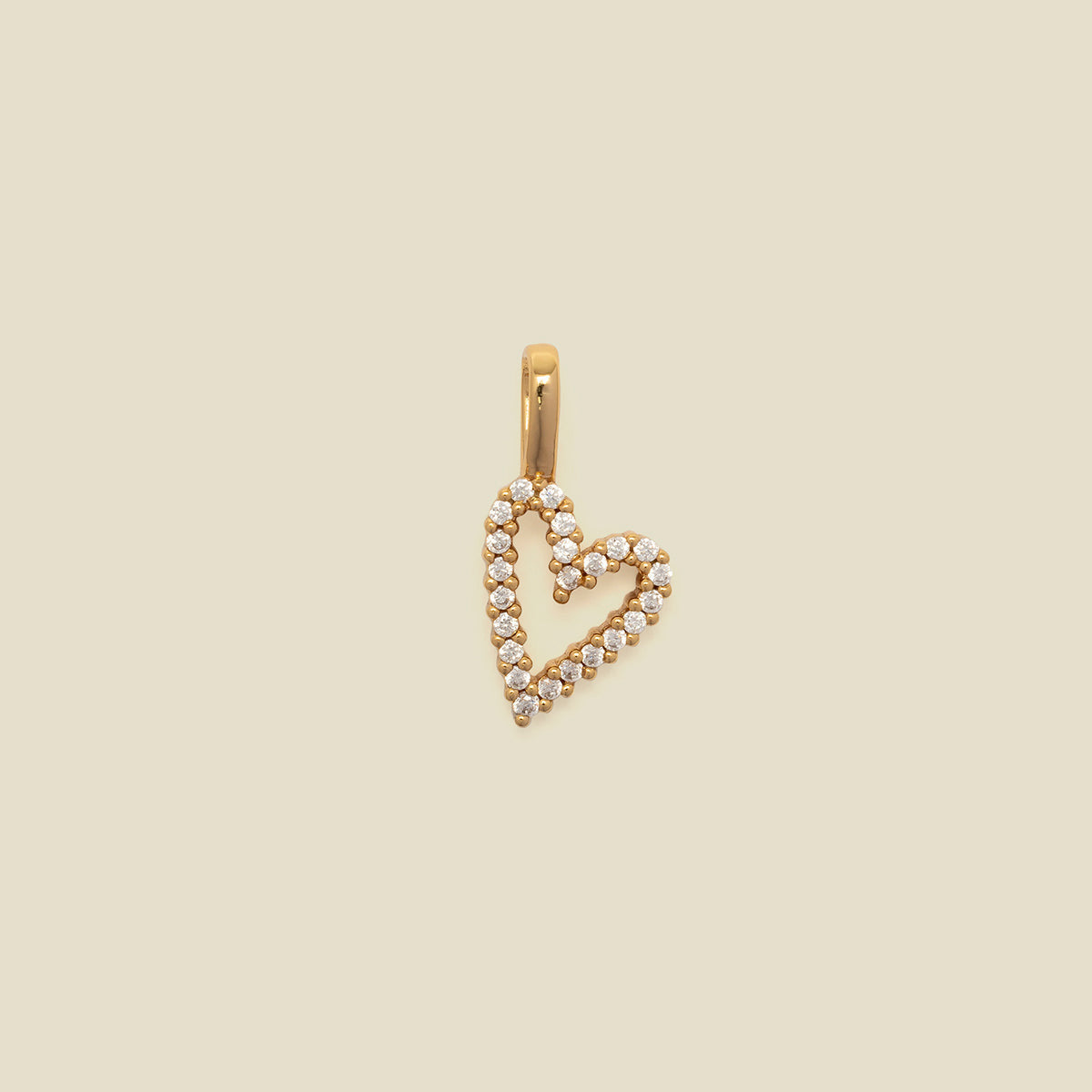 Selected Gold Charm Pendant Set with Chain Necklace