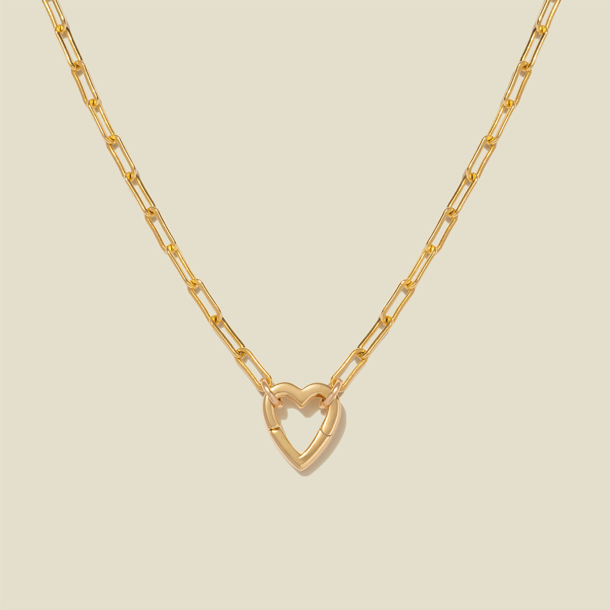 Selected Gold Charm Pendant Set with Chain Necklace