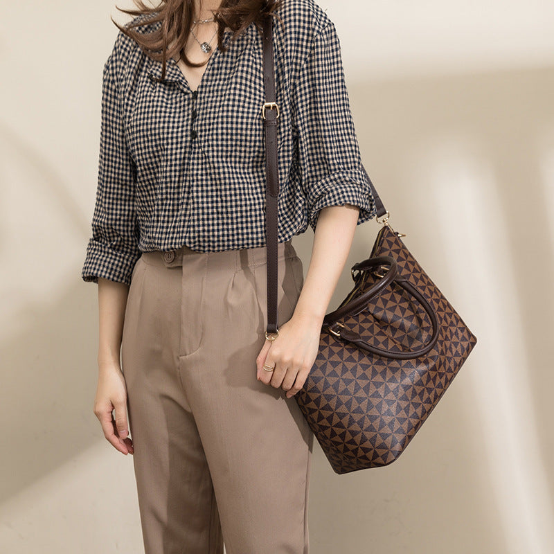 Large Capacity Retro Handbag