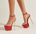 Waterproof Platform Stiletto Heels