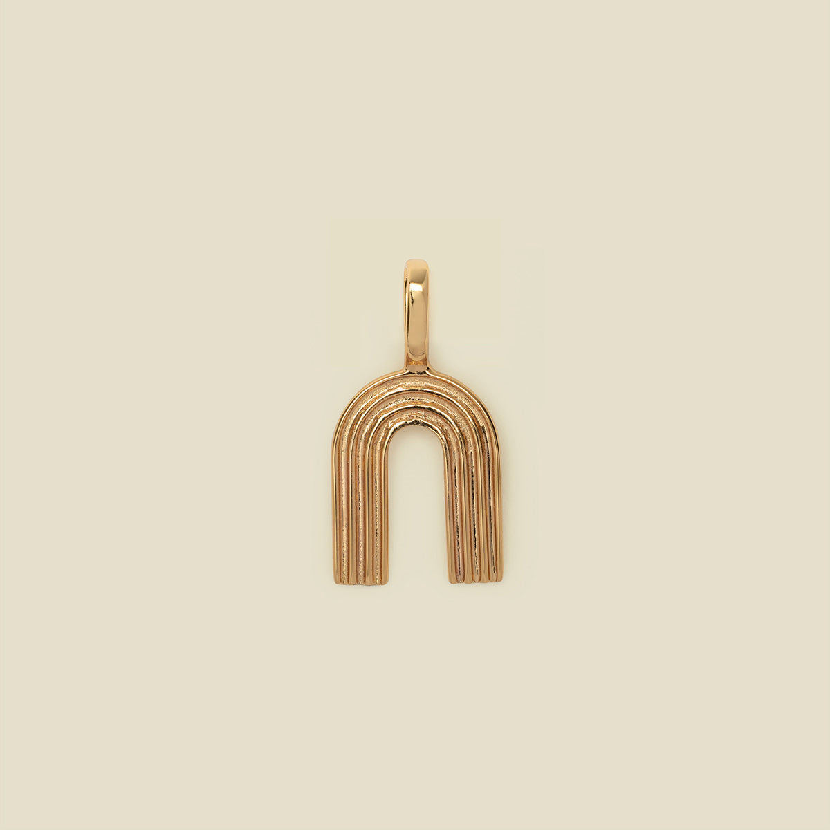 Selected Gold Charm Pendant Set with Chain Necklace