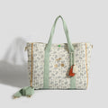 Floral Single-Shoulder Mummy Bag
