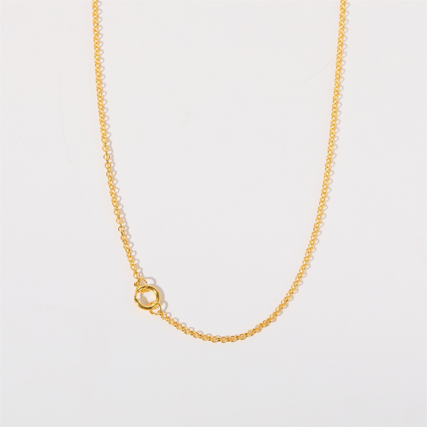 Selected Gold Charm Pendant Set with Chain Necklace